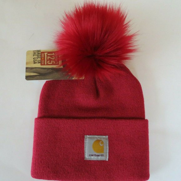 Carhartt Beanie Handmade in USA Pom main image 4